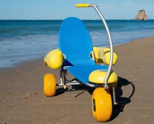 Paplūdimio vežimėlis neįgaliesiems BLUBEACH – Digi Project